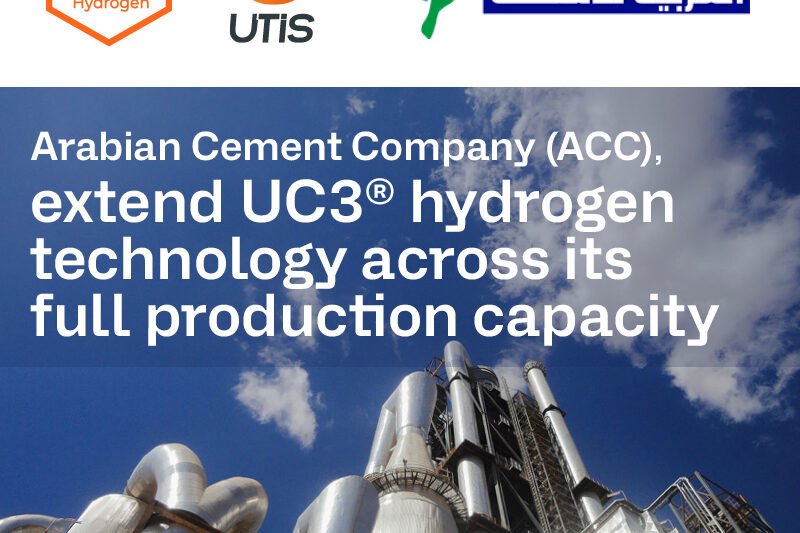 Arabian Cement Company extend UC3® hydrogen technology across its full production capacity